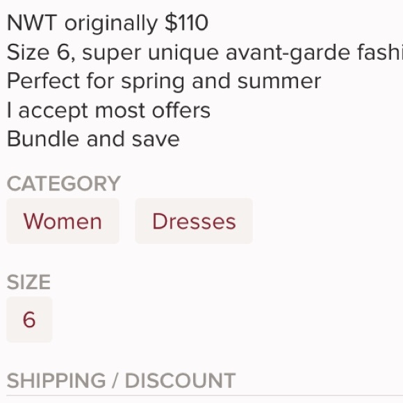 NWT TopShop floral & lace mix midi dress size 6 - Picture 7 of 8